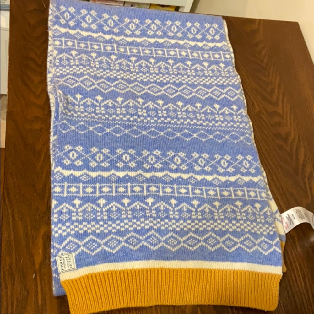 Joules Great Britain Wool Scarf